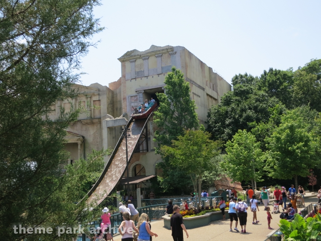 Escape From Pompeii at Busch Gardens Williamsburg