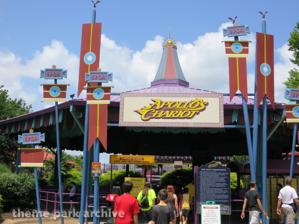 Apollo's Chariot at Busch Gardens Williamsburg