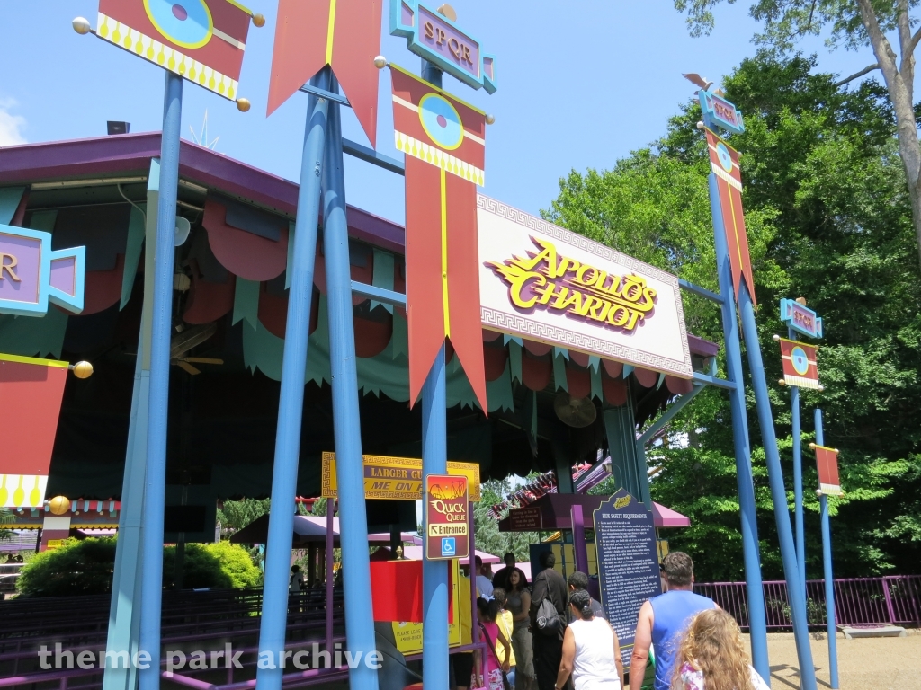 Apollo's Chariot at Busch Gardens Williamsburg
