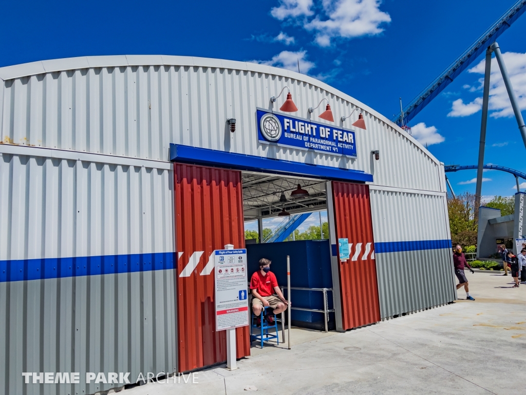 Flight of Fear at Kings Island