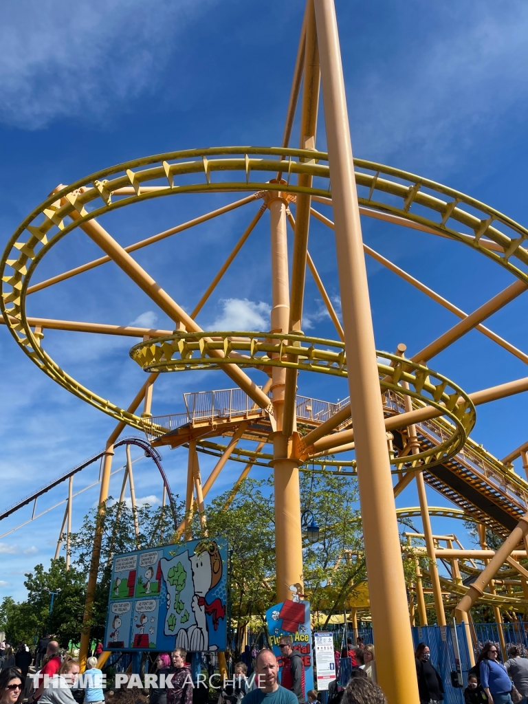 Flying Ace Aerial Chase at Kings Island