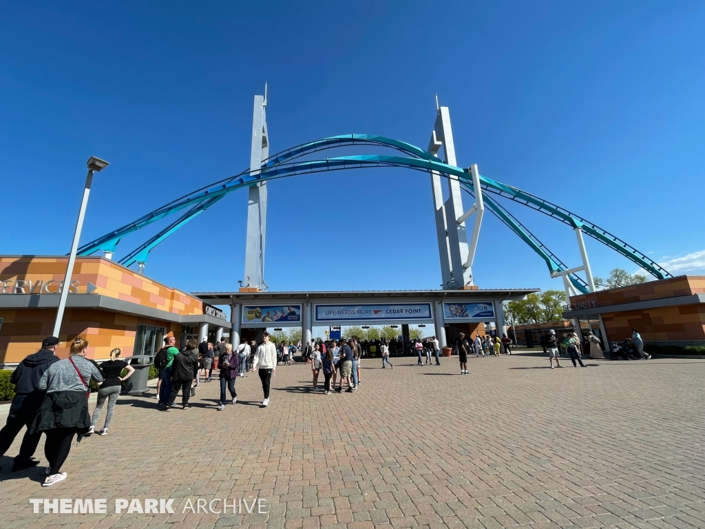Entrance at Cedar Point