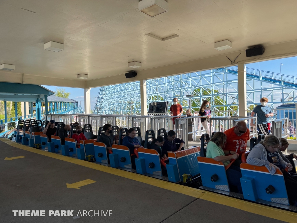 Blue Streak at Cedar Point