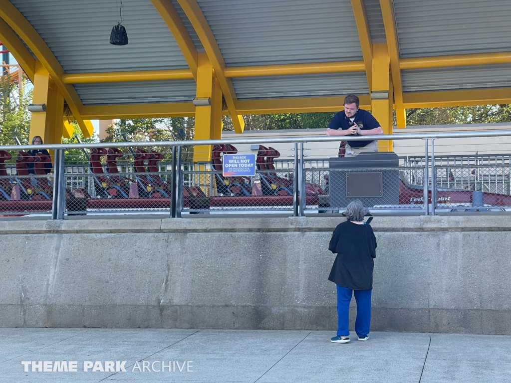 Top Thrill Dragster at Cedar Point