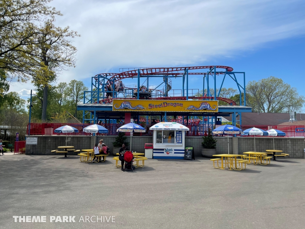 Steel Dragon at Waldameer Park