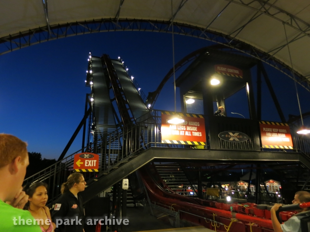 X Flight at Six Flags Great America