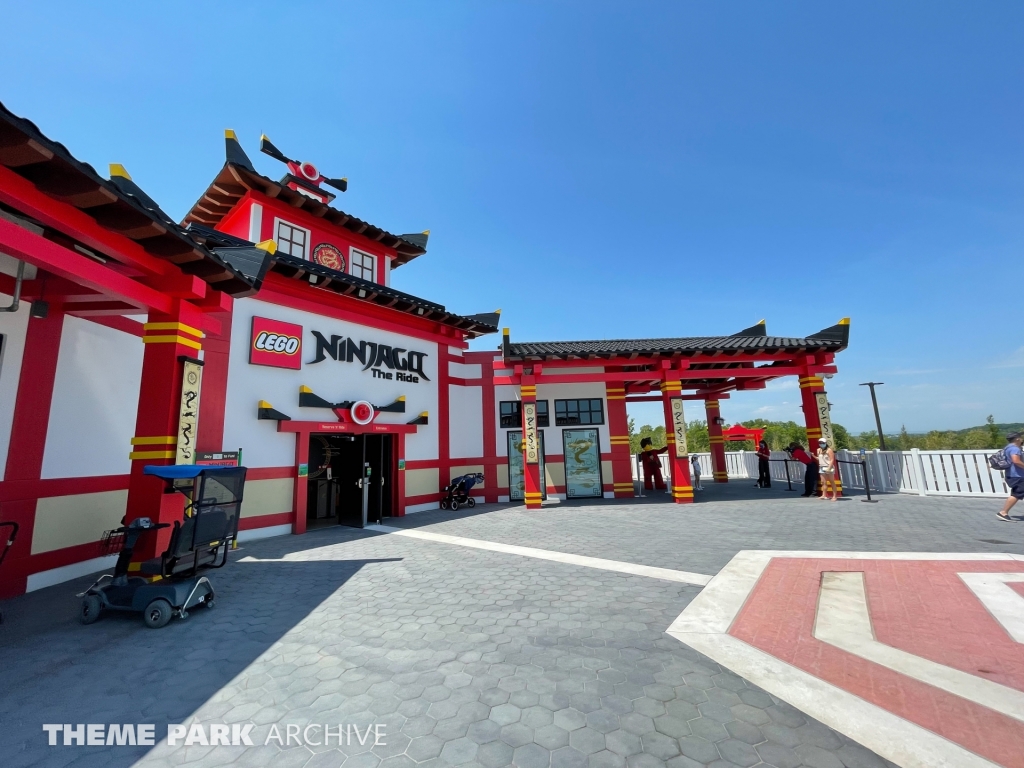 LEGO NINJAGO The Ride at LEGOLAND New York