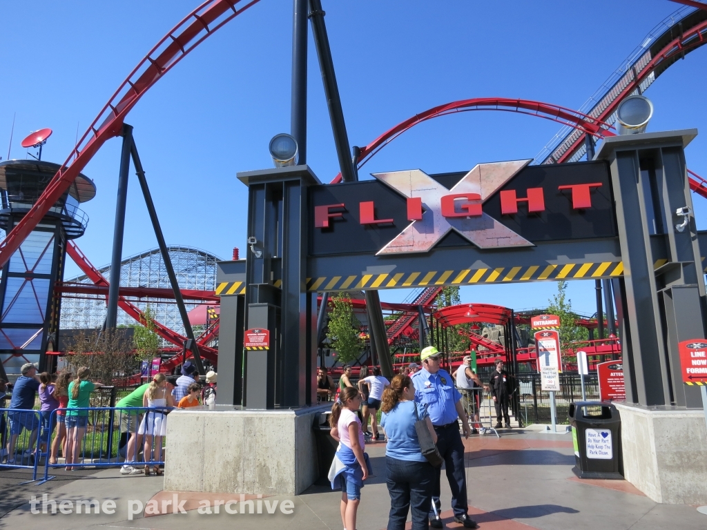X Flight at Six Flags Great America