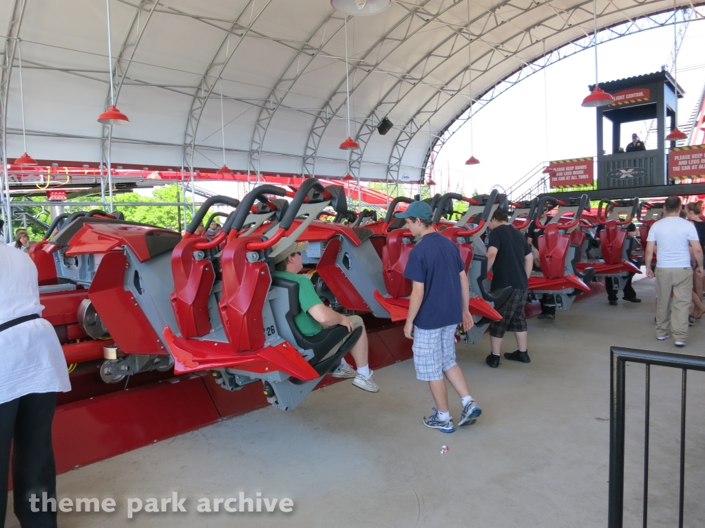 X Flight at Six Flags Great America