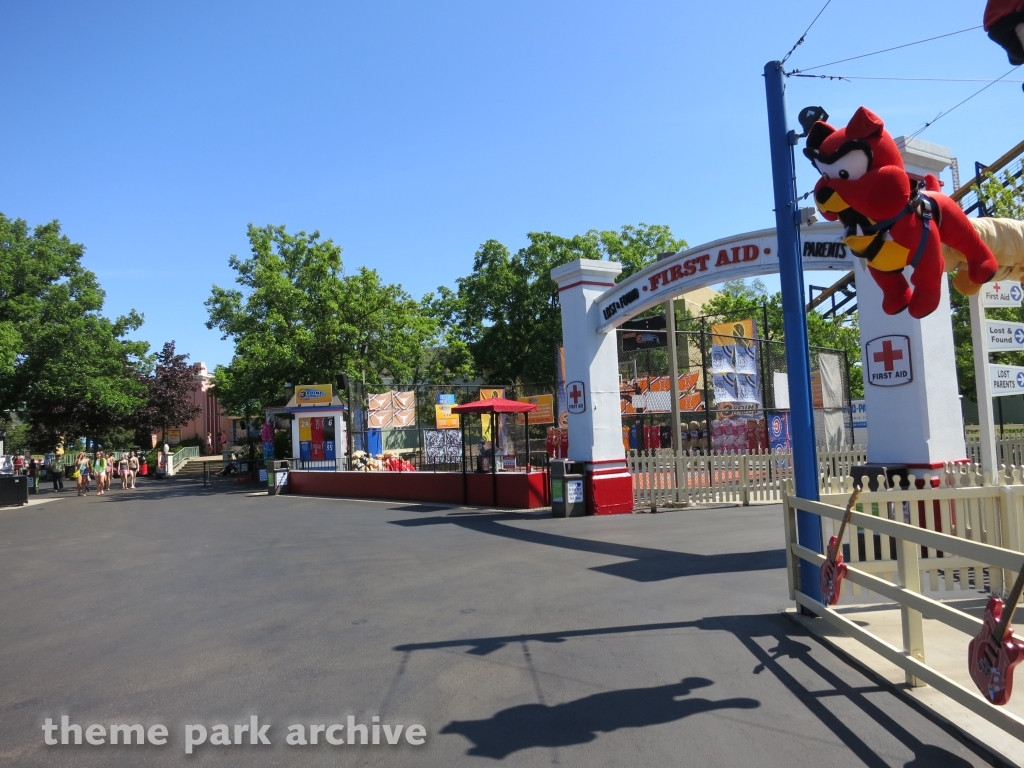 Hometown Square at Six Flags Great America