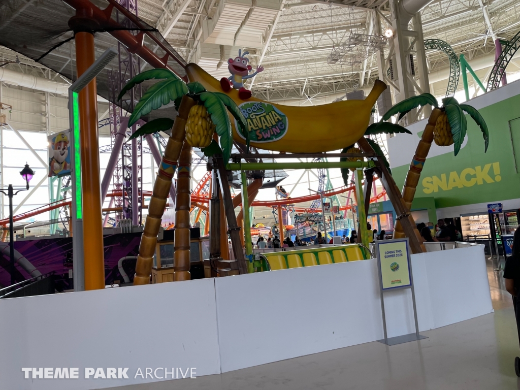 Boots' Banana Swing at Nickelodeon Universe at American Dream