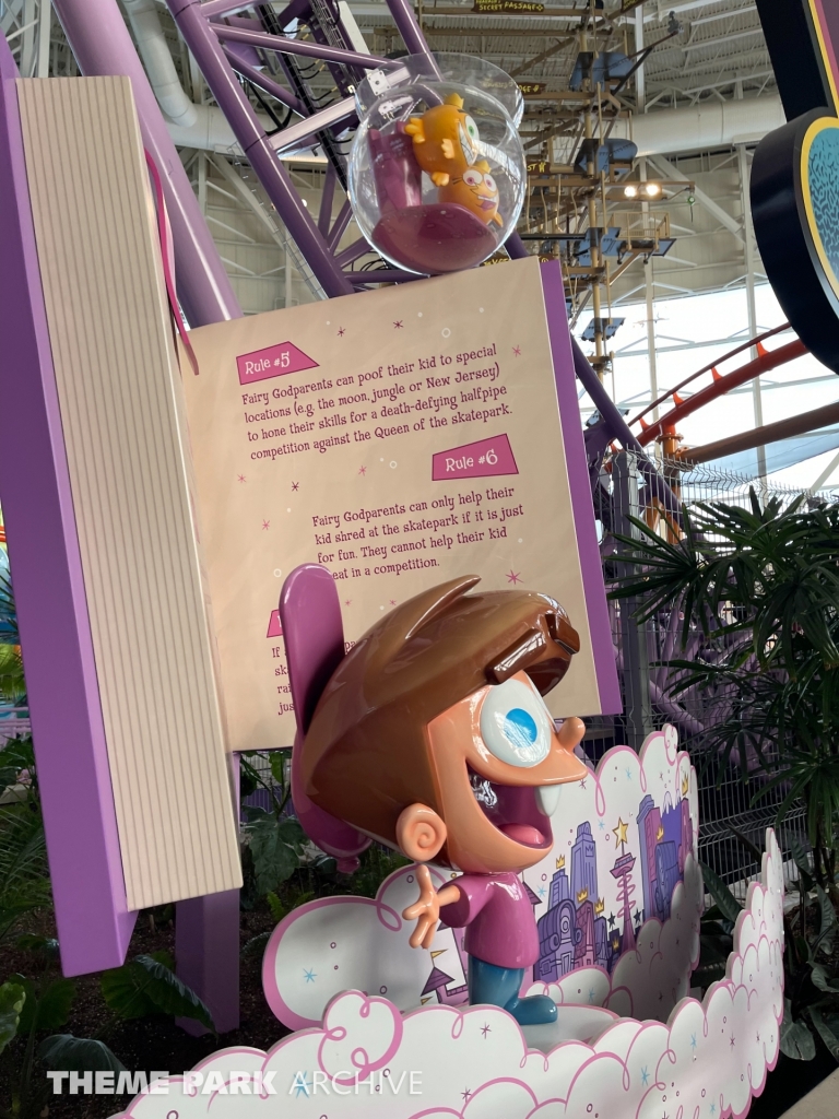 Timmy's Half Pipe Havoc at Nickelodeon Universe at American Dream