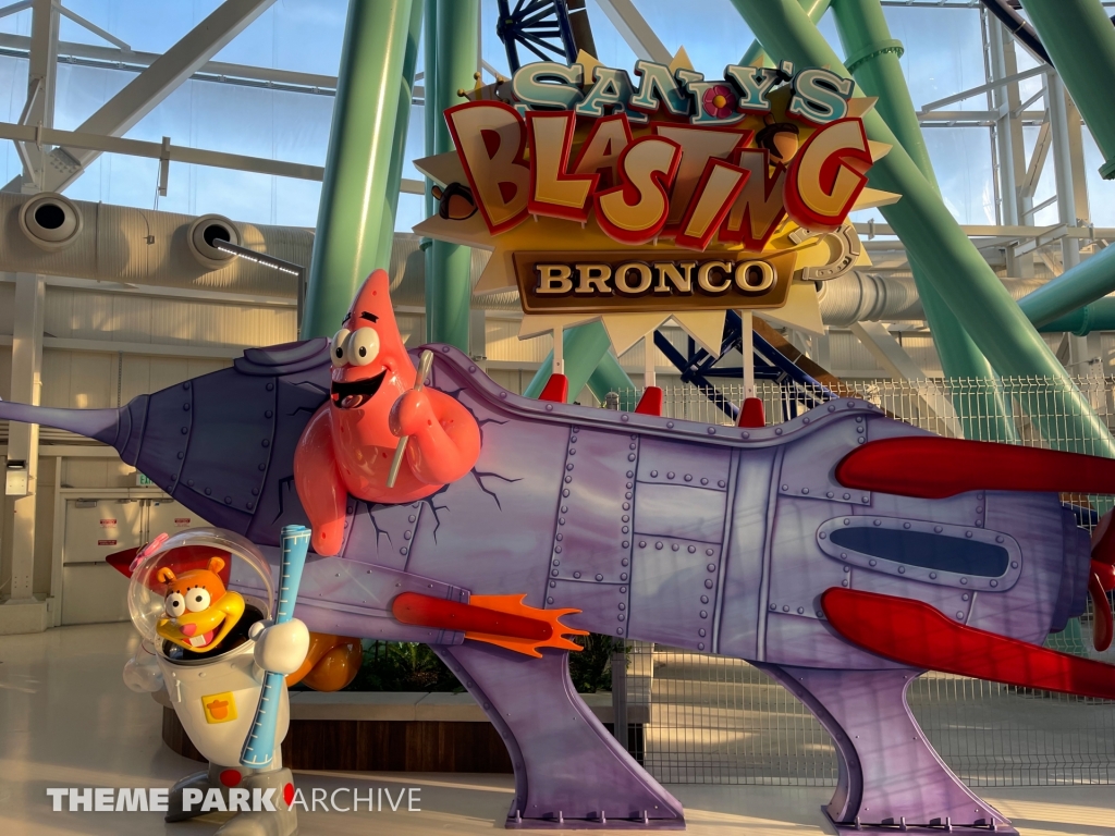 Sandy's Blasting Bronco at Nickelodeon Universe at American Dream