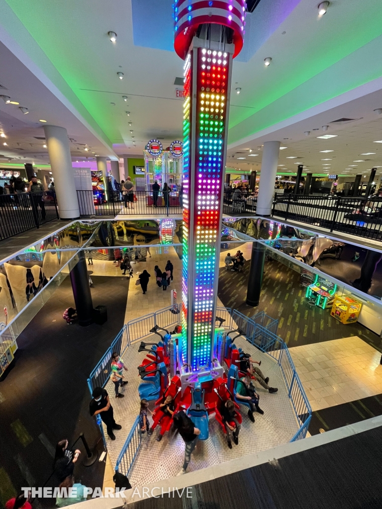 Drop Tower at Scene75 Entertainment Center Dayton