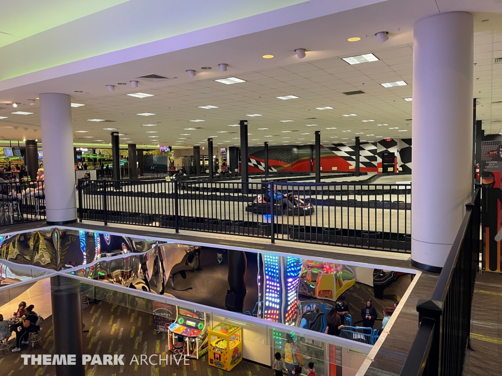 Indoor Go Karts at Scene75 Entertainment Center Dayton