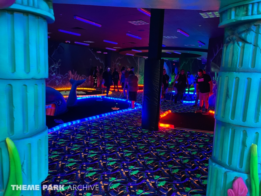 Blacklight Mini Golf at Scene75 Entertainment Center Dayton