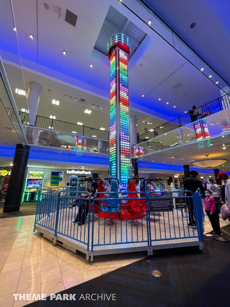 Drop Tower at Scene75 Entertainment Center Dayton