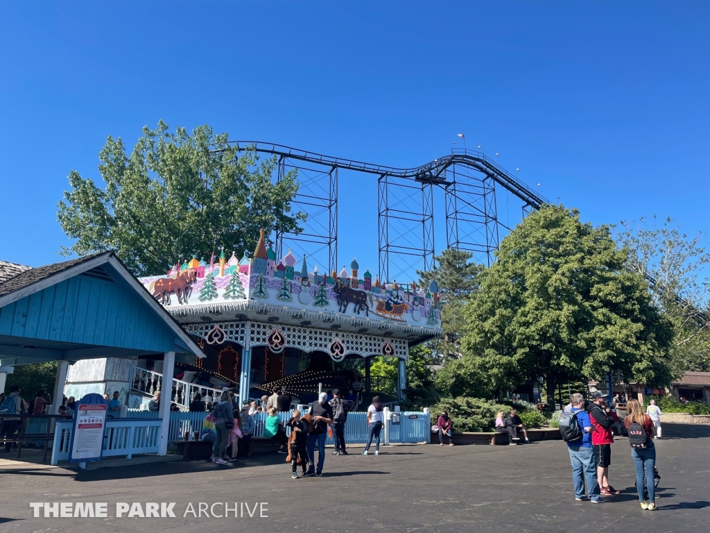 Sleighride at Six Flags Darien Lake
