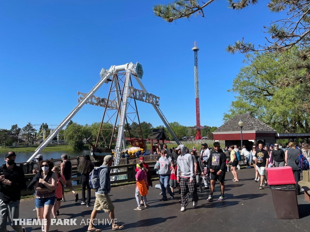 Pirate at Six Flags Darien Lake