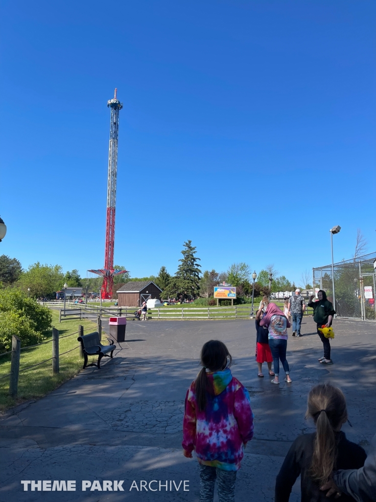 Six Flags Sky Screamer at Six Flags Darien Lake