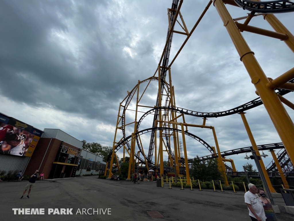 Steel Curtain at Kennywood