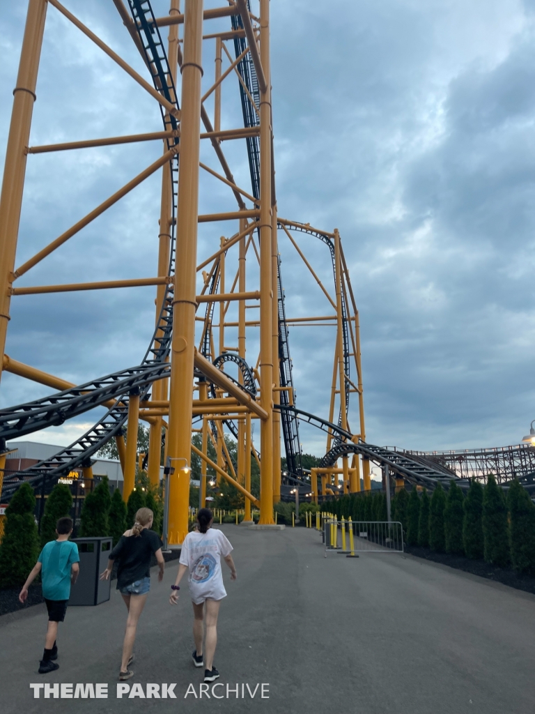 Steel Curtain at Kennywood