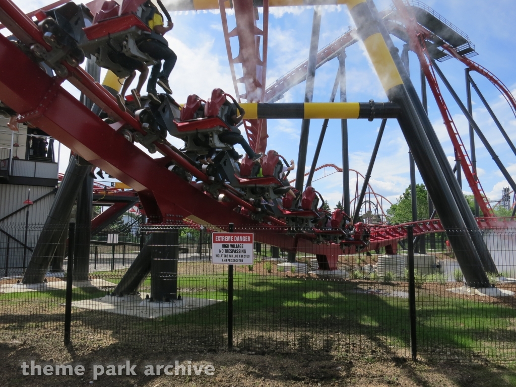 X Flight at Six Flags Great America