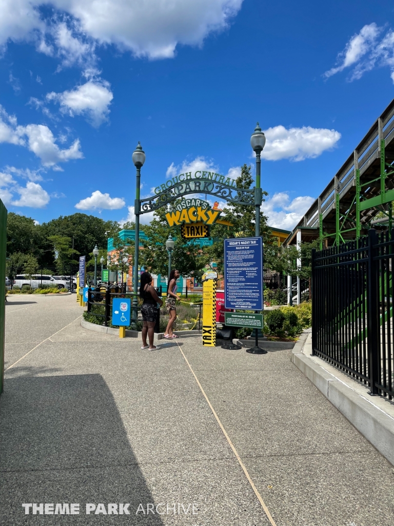 Oscar's Wacky Taxi at Sesame Place Philadelphia