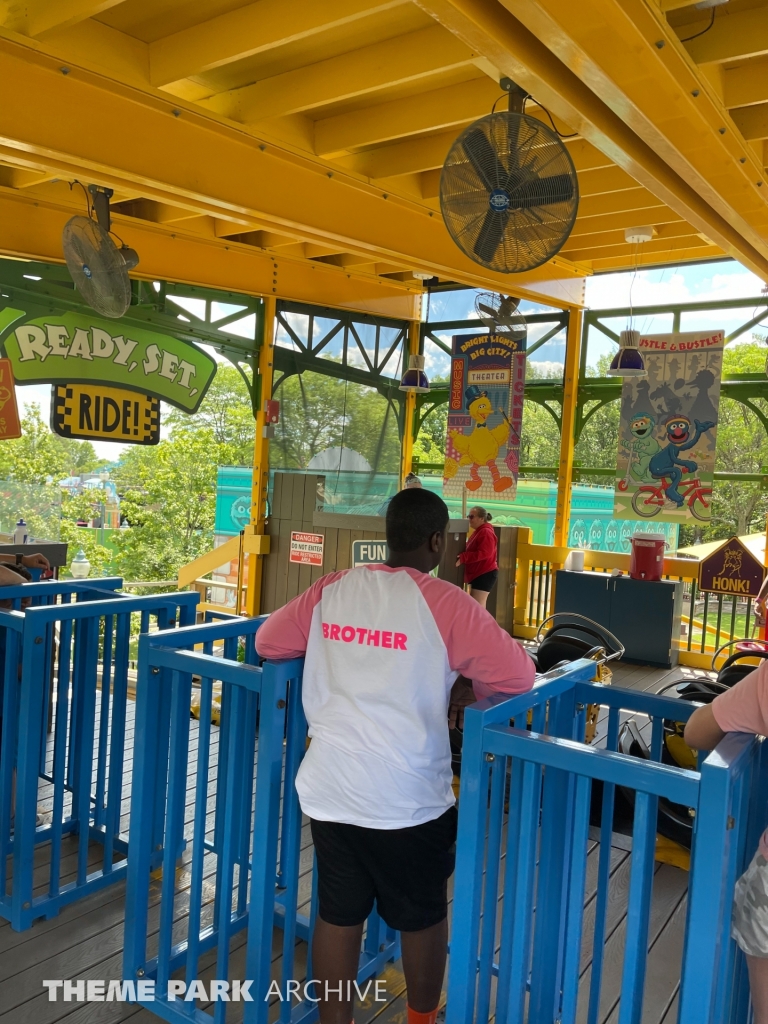 Oscar's Wacky Taxi at Sesame Place Philadelphia