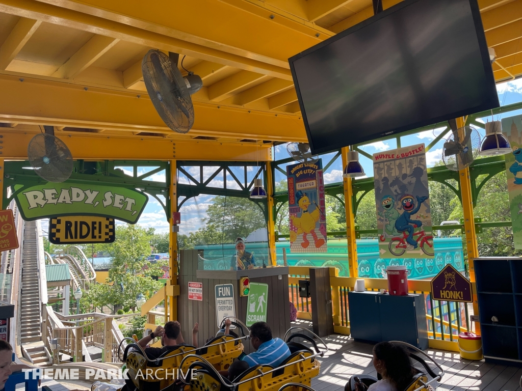 Oscar's Wacky Taxi at Sesame Place Philadelphia