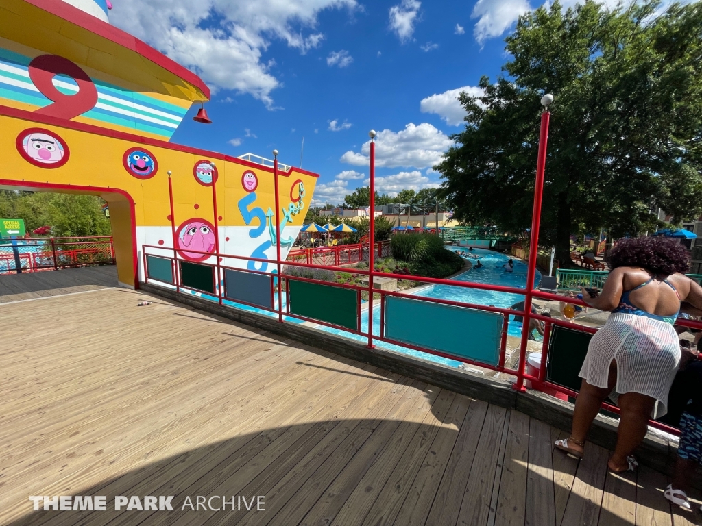 Big Bird's Rambling River at Sesame Place Philadelphia
