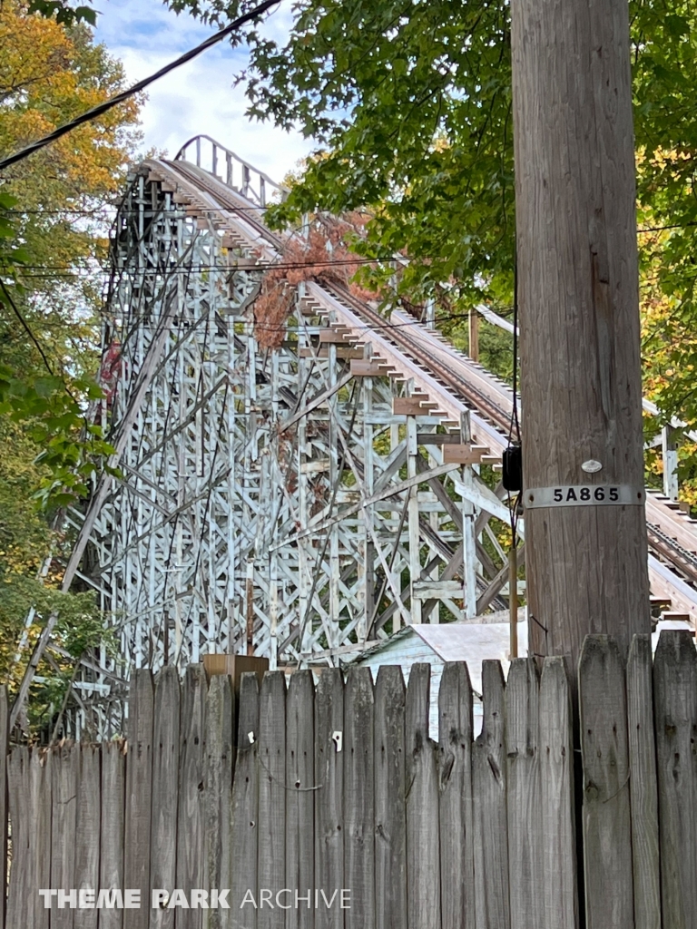 Blue Streak at Conneaut Lake Park