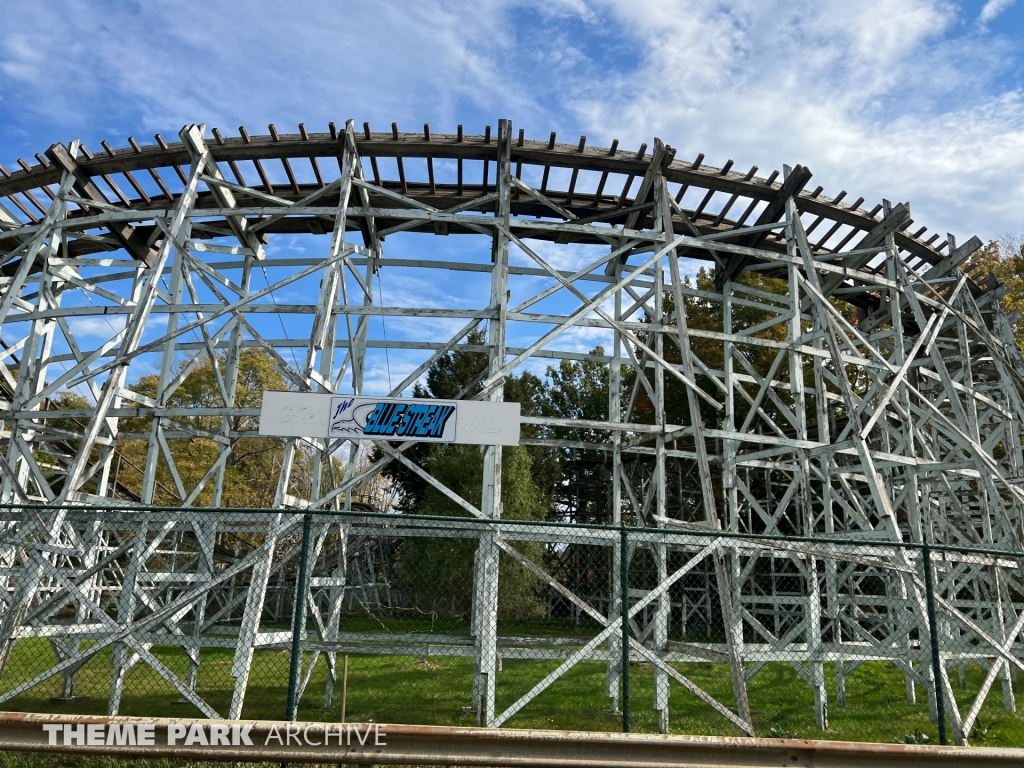 Blue Streak at Conneaut Lake Park