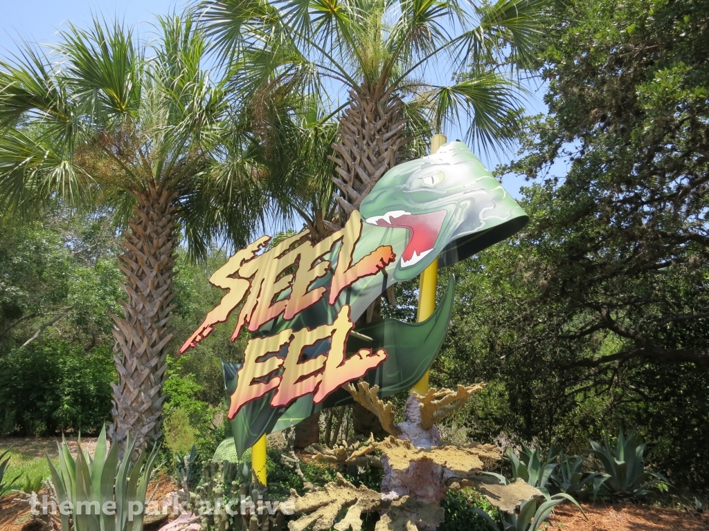 Steel Eel at SeaWorld San Antonio