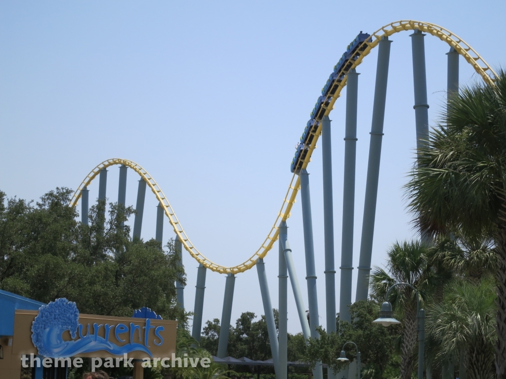 Steel Eel at SeaWorld San Antonio