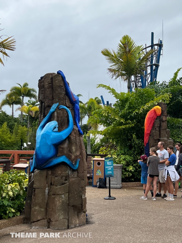Infinity Falls at SeaWorld Orlando