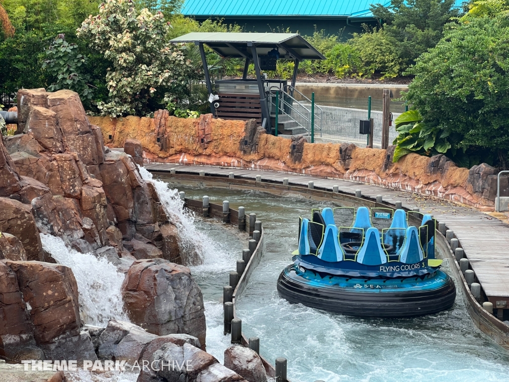 Infinity Falls at SeaWorld Orlando