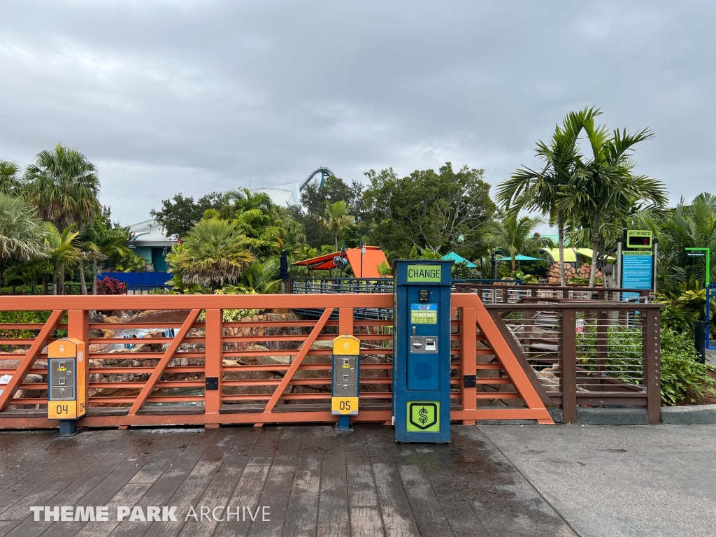 Infinity Falls at SeaWorld Orlando