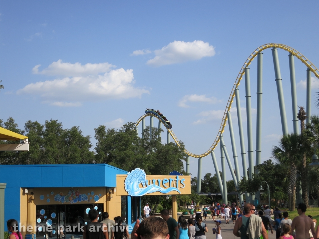 Steel Eel at SeaWorld San Antonio