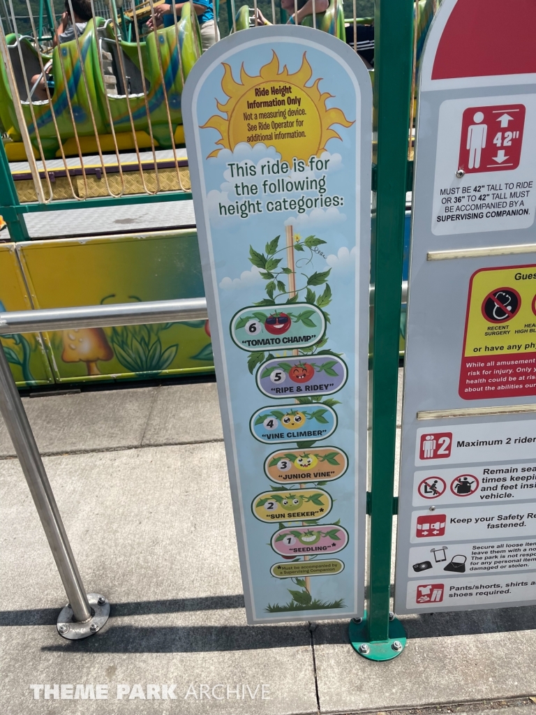 Wacky Worm at DelGrosso's Amusement Park