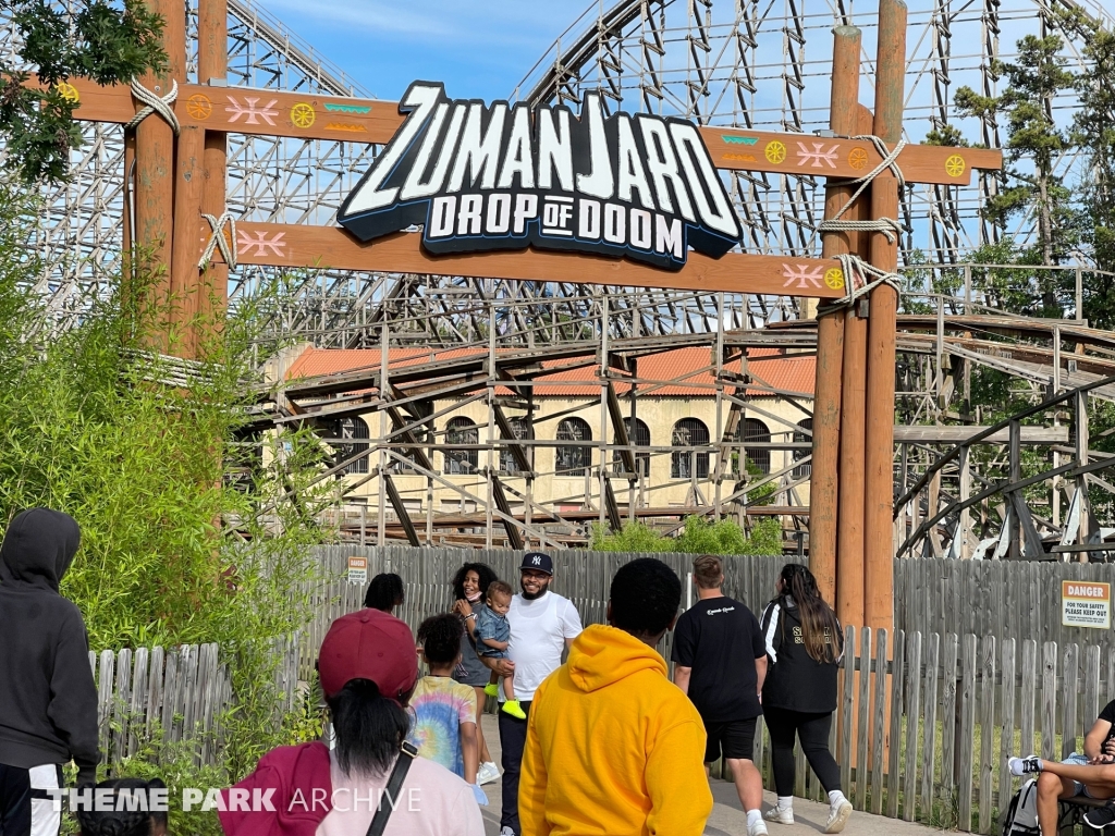 Zumanjaro Drop of Doom at Six Flags Great Adventure