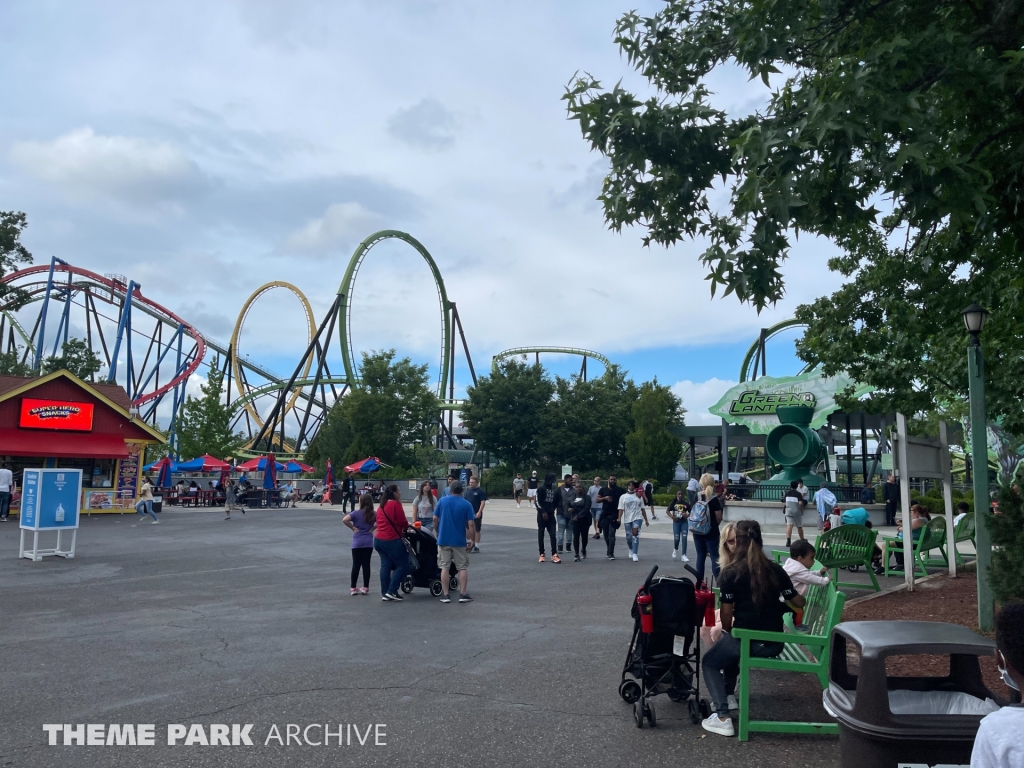 Green Lantern at Six Flags Great Adventure