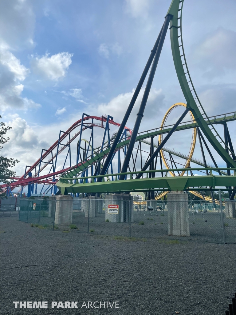Green Lantern at Six Flags Great Adventure