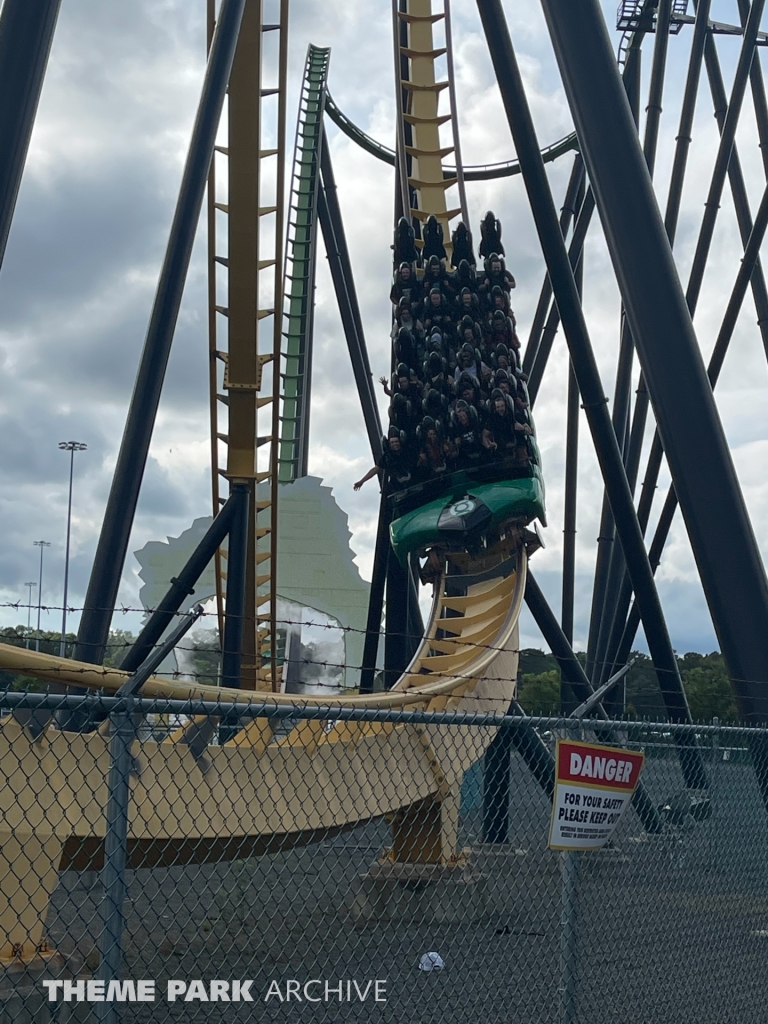 Green Lantern at Six Flags Great Adventure