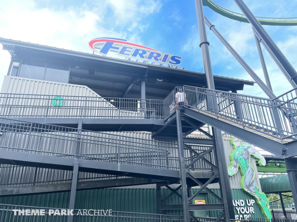 Green Lantern at Six Flags Great Adventure