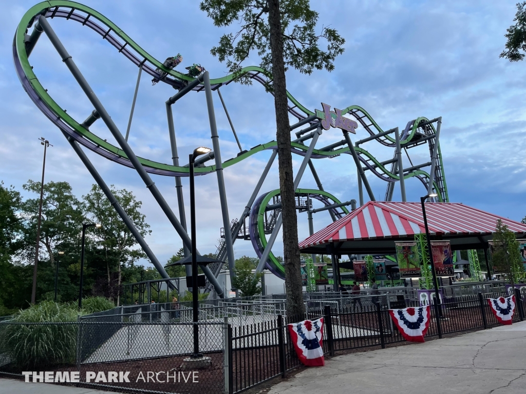 The Joker at Six Flags Great Adventure