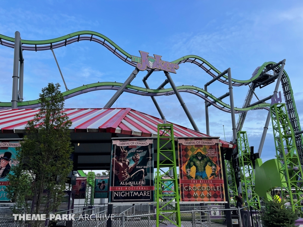 The Joker at Six Flags Great Adventure