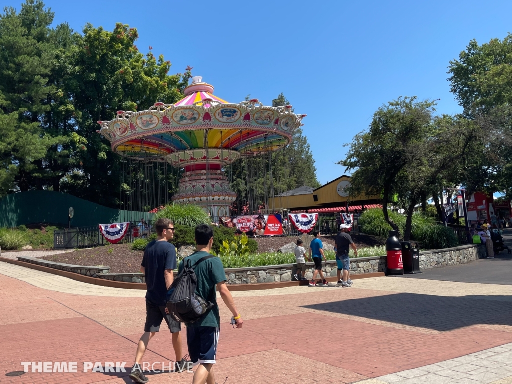 Flying Carousel at Six Flags America
