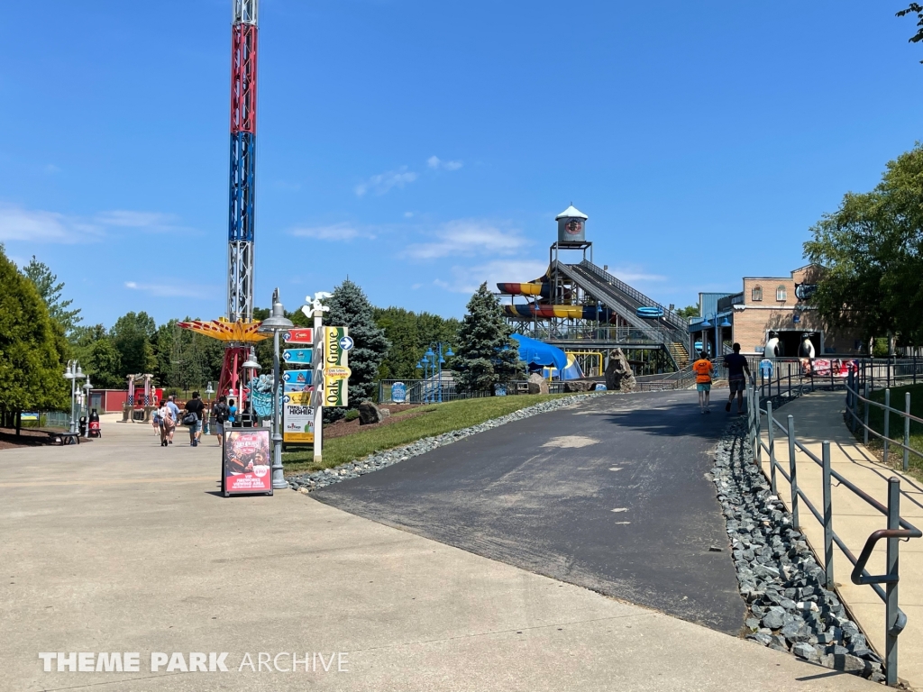 Penguin's Blizzard River at Six Flags America