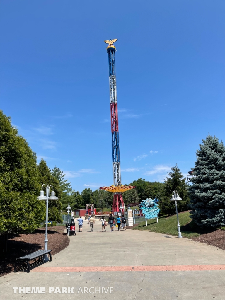 Wonder Woman Lasso of Truth at Six Flags America